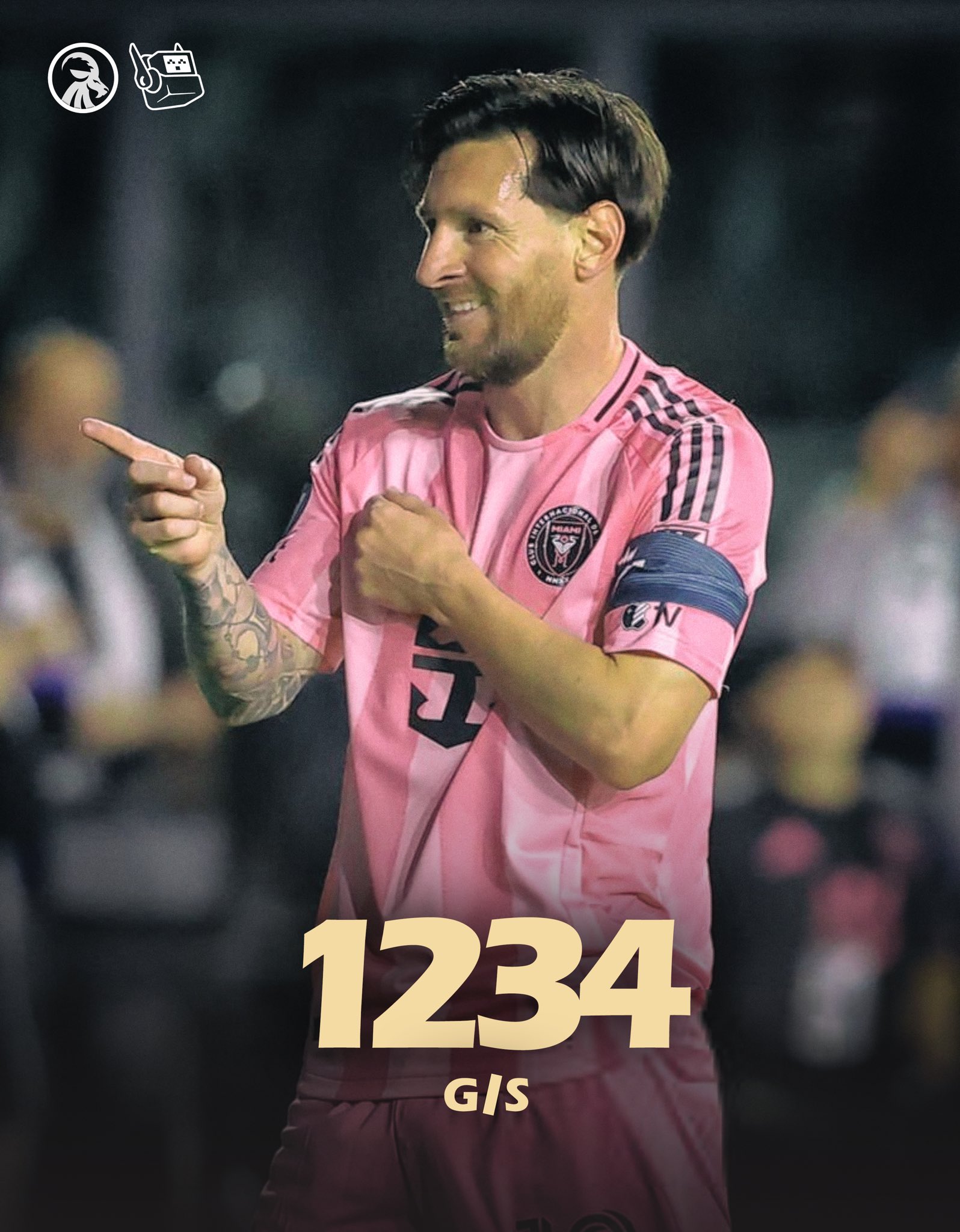 回歸即進球！37歲梅西生涯目前853球381助，參與進球數(shù)1234球！