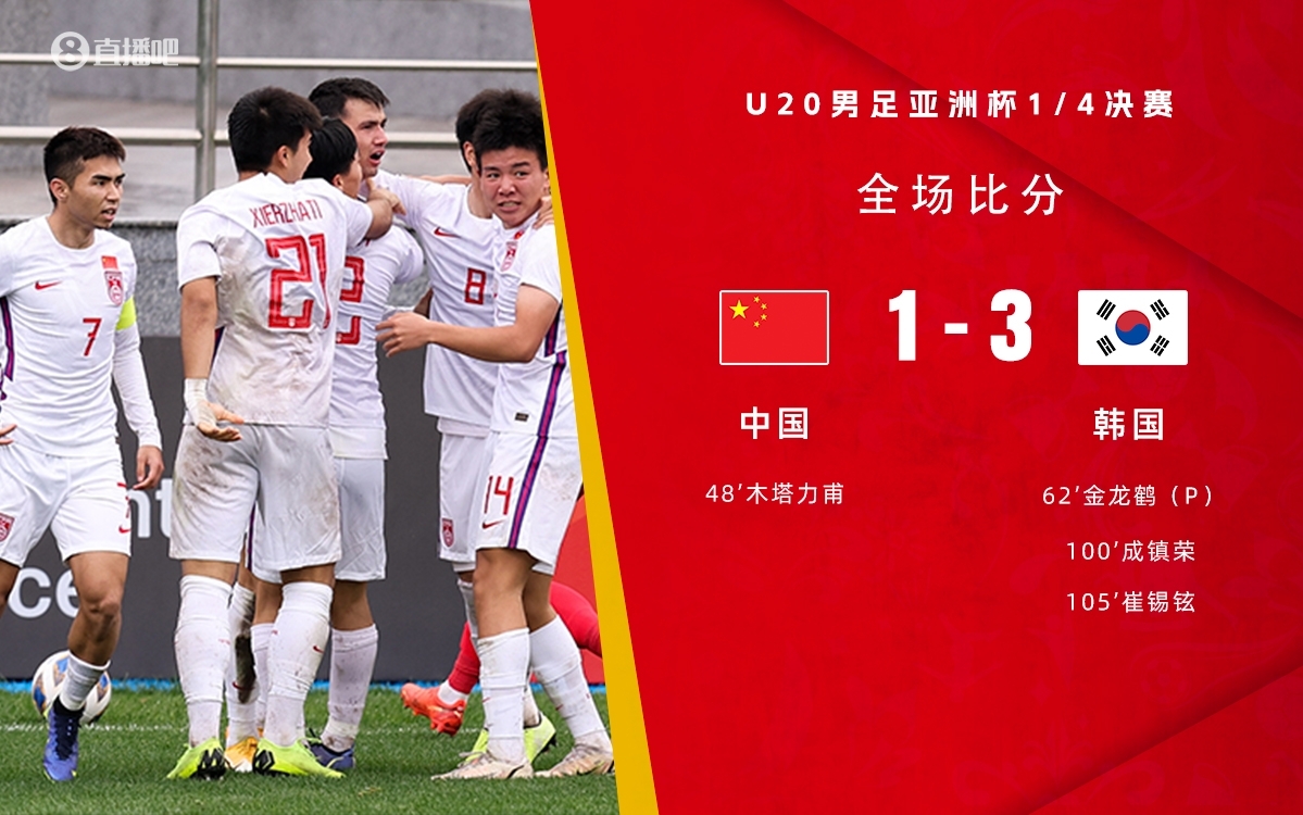 復(fù)仇！U22國(guó)足絕殺復(fù)仇韓國(guó)，2年前U20亞洲杯加時(shí)憾負(fù)無(wú)緣世青賽